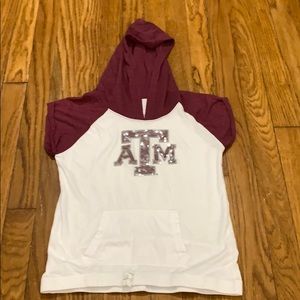 Girls Texas Aggie top
